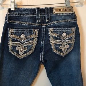 Rock Revival Crop Jeans